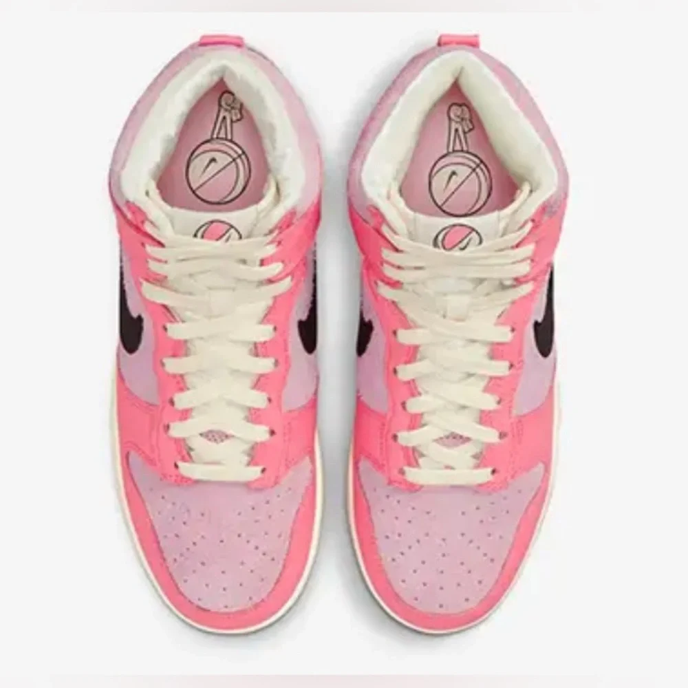 Nike Dunk High Hoops Pack Pink! - Picture 3 of 4